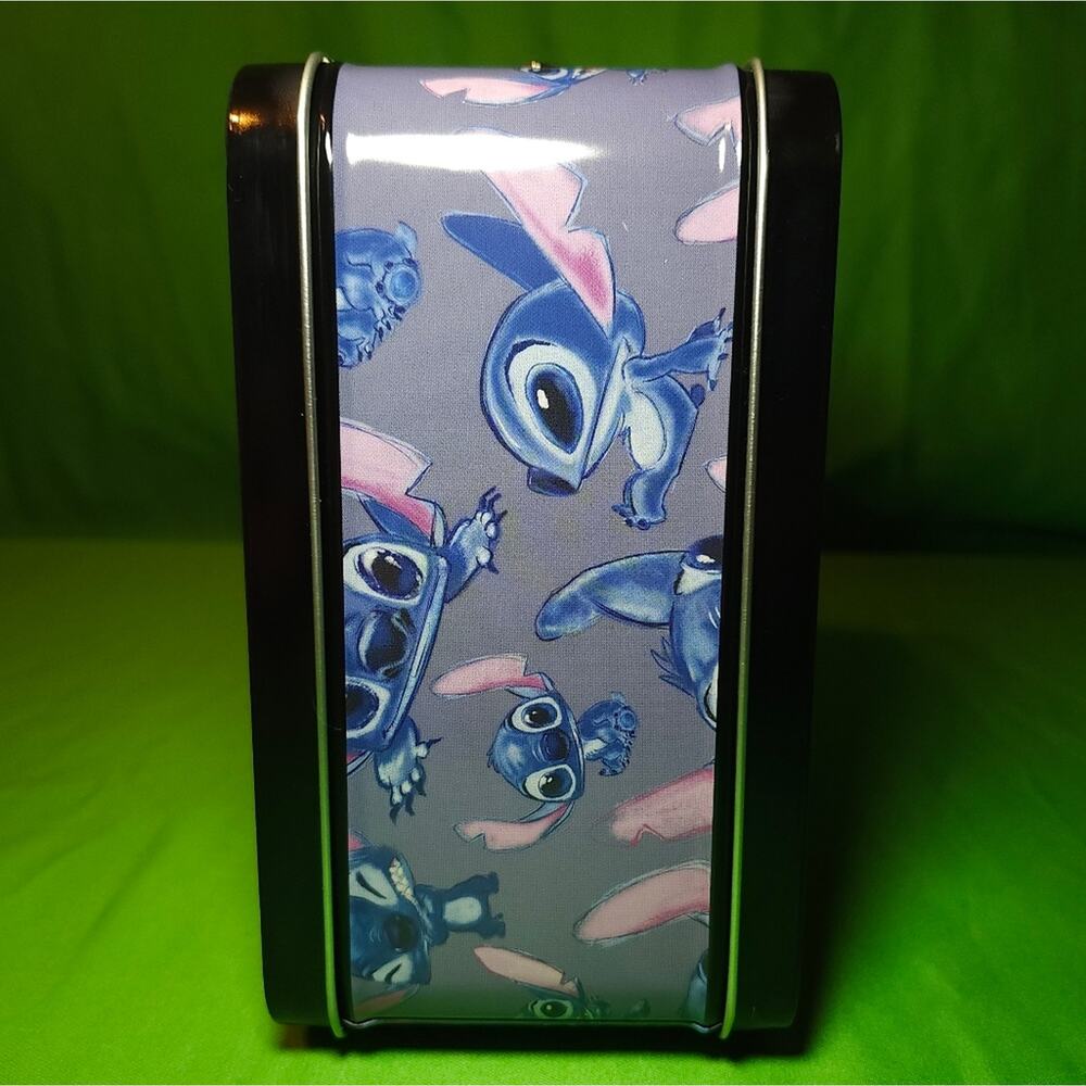 Loungefly Heart Logo Stitch Metal Lunchbox • Pre‑Funko • NWT - Picture 8 of 11